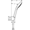 Zestaw Prysznicowy Croma Select S Vario/Porter's Biały-Chrom 26421400 Hansgrohe