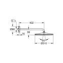Deszczownica Rainshower Phantom Black 22121KF0 Grohe