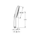 Słuchawka Prysznicowa Rainshower Phantom Black 22127KF0 Grohe