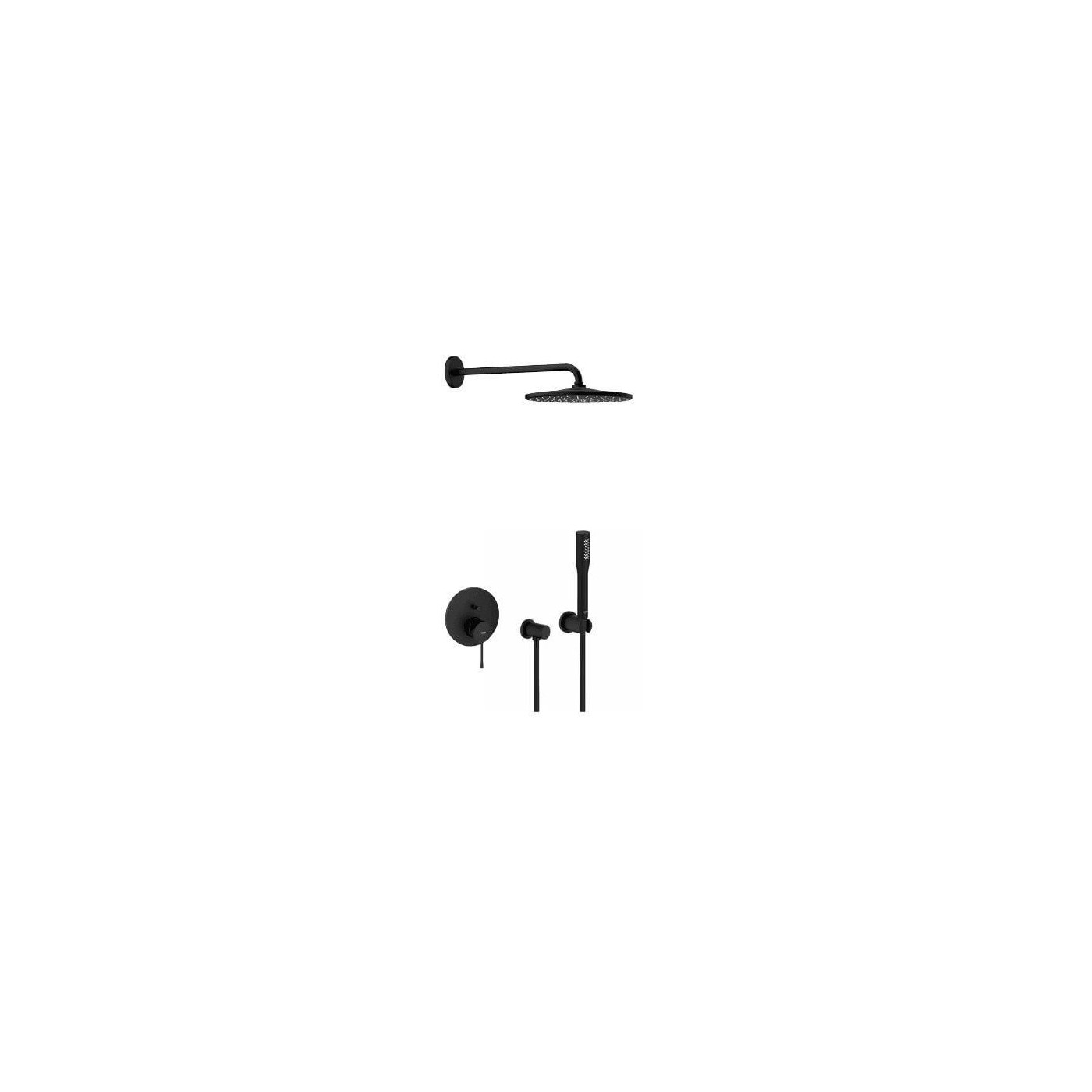 Zestaw Prysznicowy 6w1 Essence Phantom Black Grohe