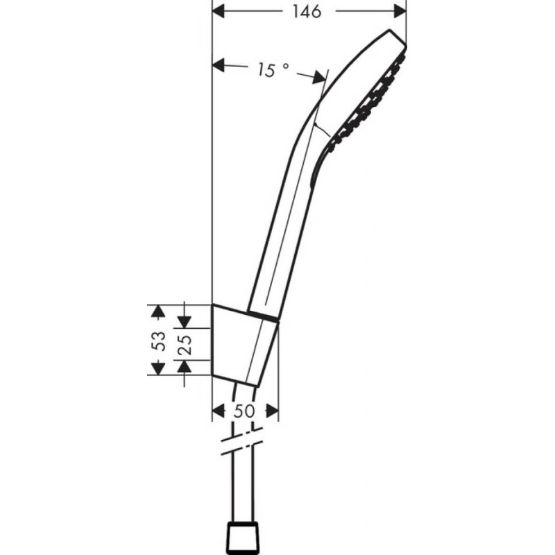 Zestaw Prysznicowy Croma Select E 26424400 Hansgrohe