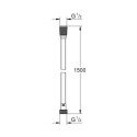 Wąż Prysznicowy Silverflex Twistfree 26346001 Grohe