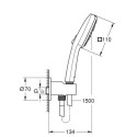 Zestaw Prysznicowy Tempesta Cube 110 Chrom 26910003 Grohe