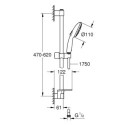 Zestaw Prysznicowy Tempesta 110 Chrom 26918003 Grohe