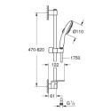 Zestaw Prysznicowy Tempesta 110 Chrom 27927003 Grohe
