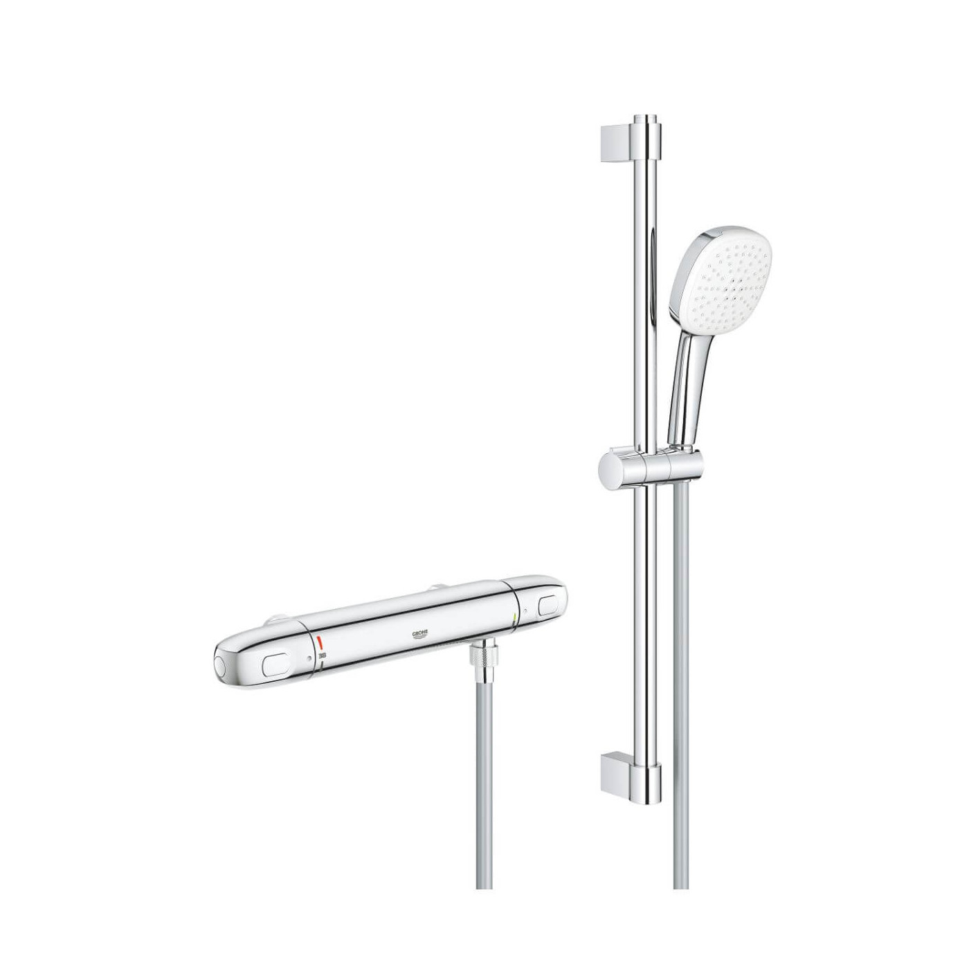 Zestaw Prysznicowy Grohtherm 1000 Chrom 34819005 Grohe