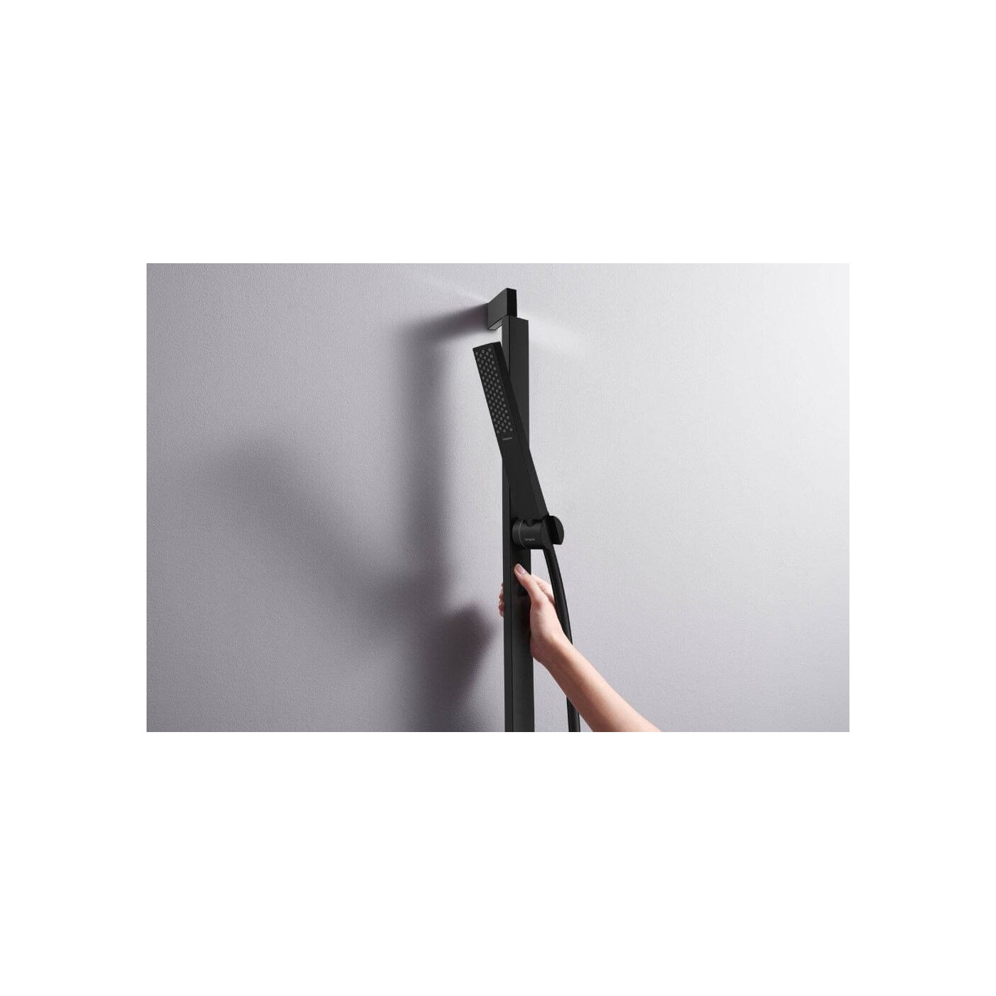 Zestaw Prysznicowy Pulsify E Czarny Mat 24370670 Hansgrohe