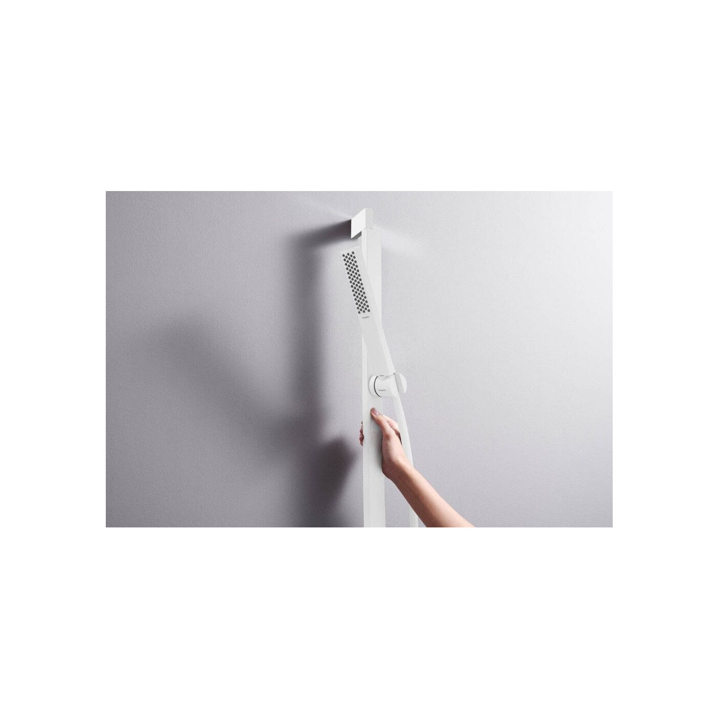 Zestaw Prysznicowy Pulsify E Biały Mat 24370700 Hansgrohe