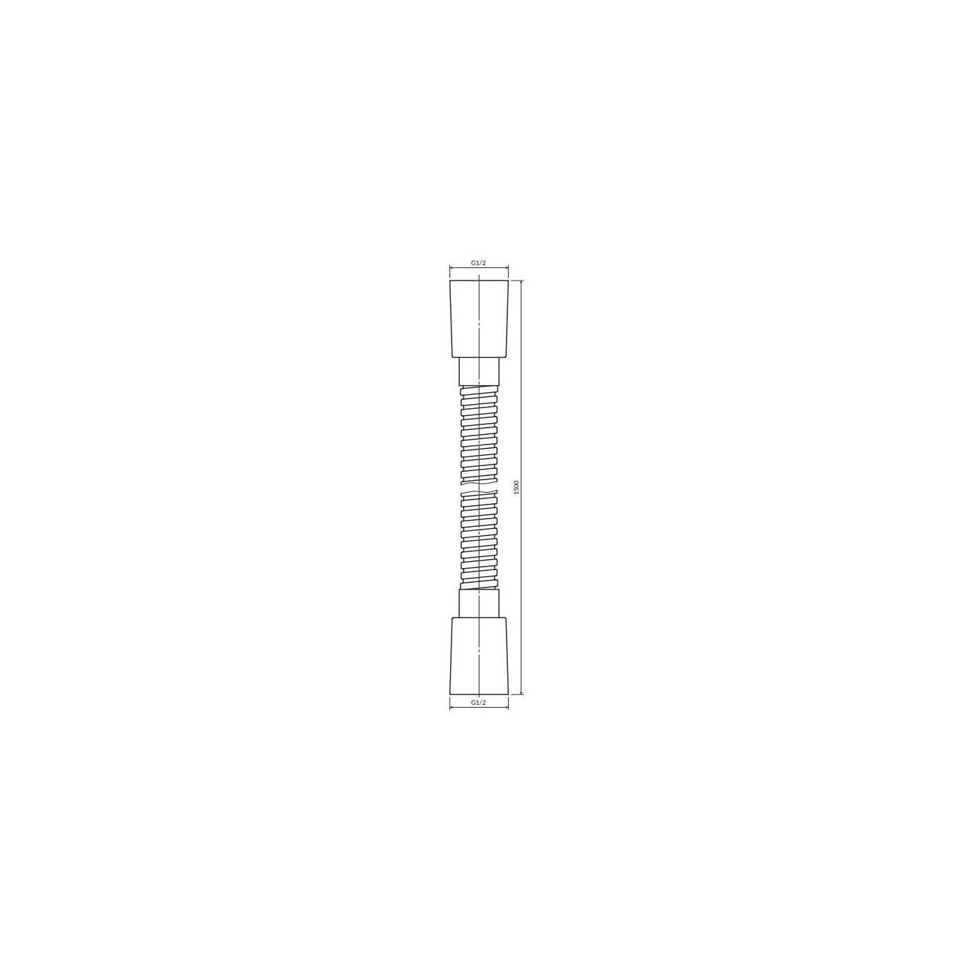 Wąż Prysznicowy 150 cm Miedź 023-XCP Omnires