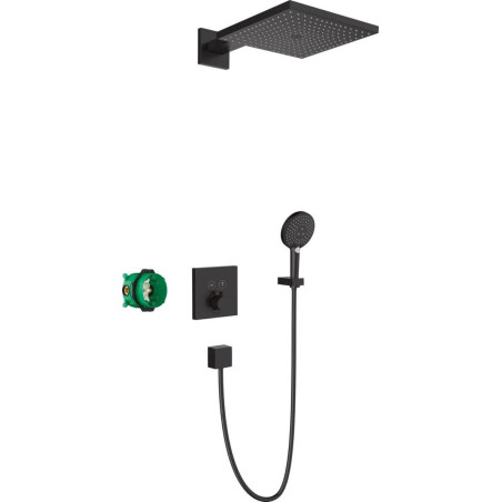System Prysznicowy Podtynkowy Raindance E Z Termostatem Czarny Mat 27939670 Hansgrohe