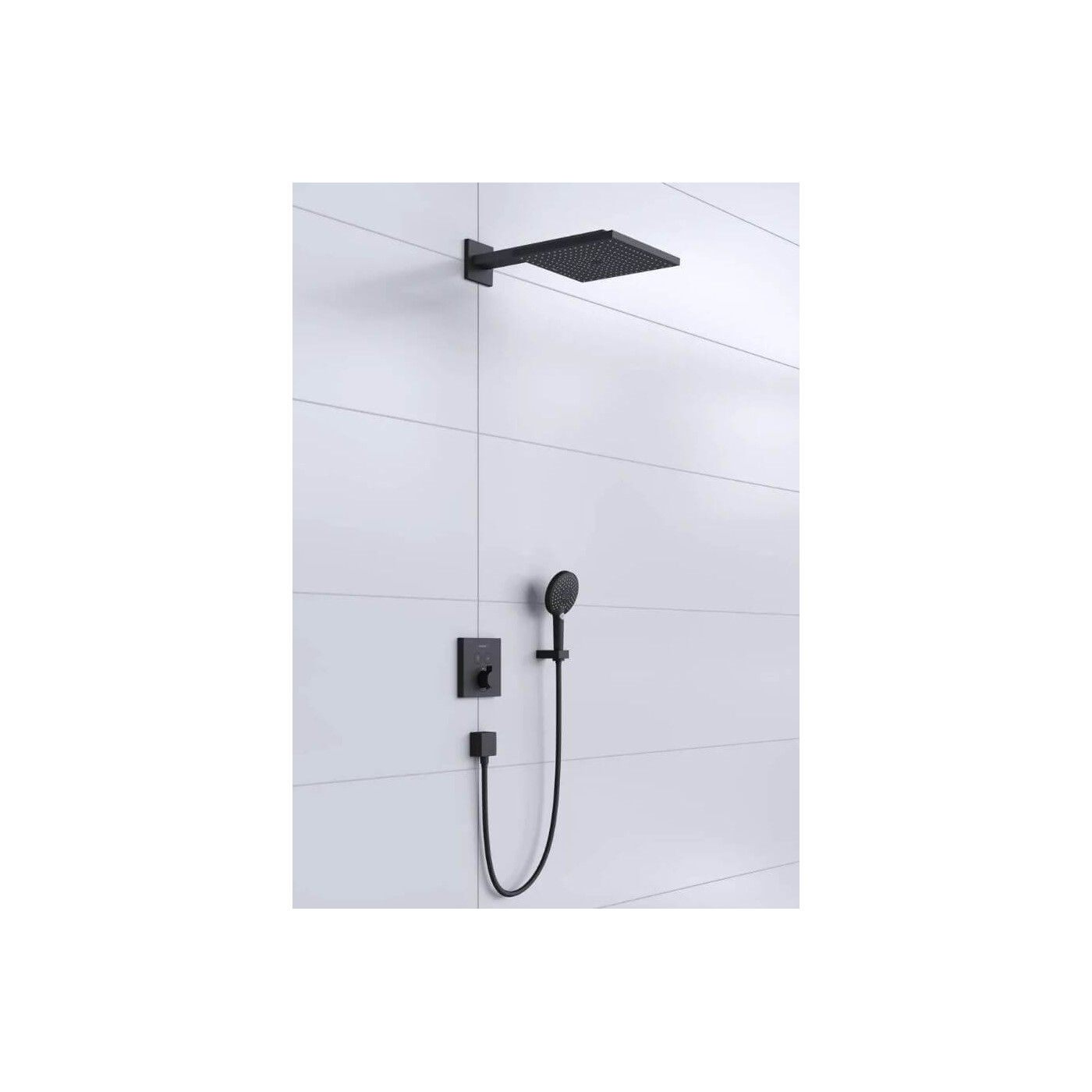 System Prysznicowy Podtynkowy Raindance E Z Termostatem Czarny Mat 27939670 Hansgrohe