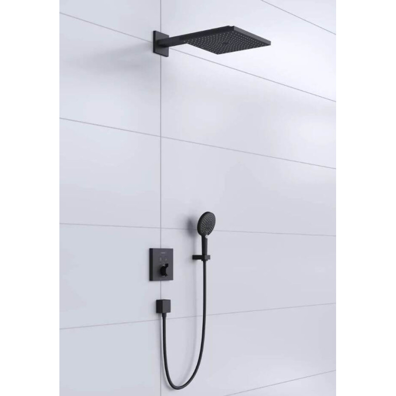 System Prysznicowy Podtynkowy Raindance E Z Termostatem Czarny Mat 27939670 Hansgrohe