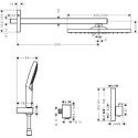 System Prysznicowy Podtynkowy Raindance E Z Termostatem Czarny Mat 27939670 Hansgrohe
