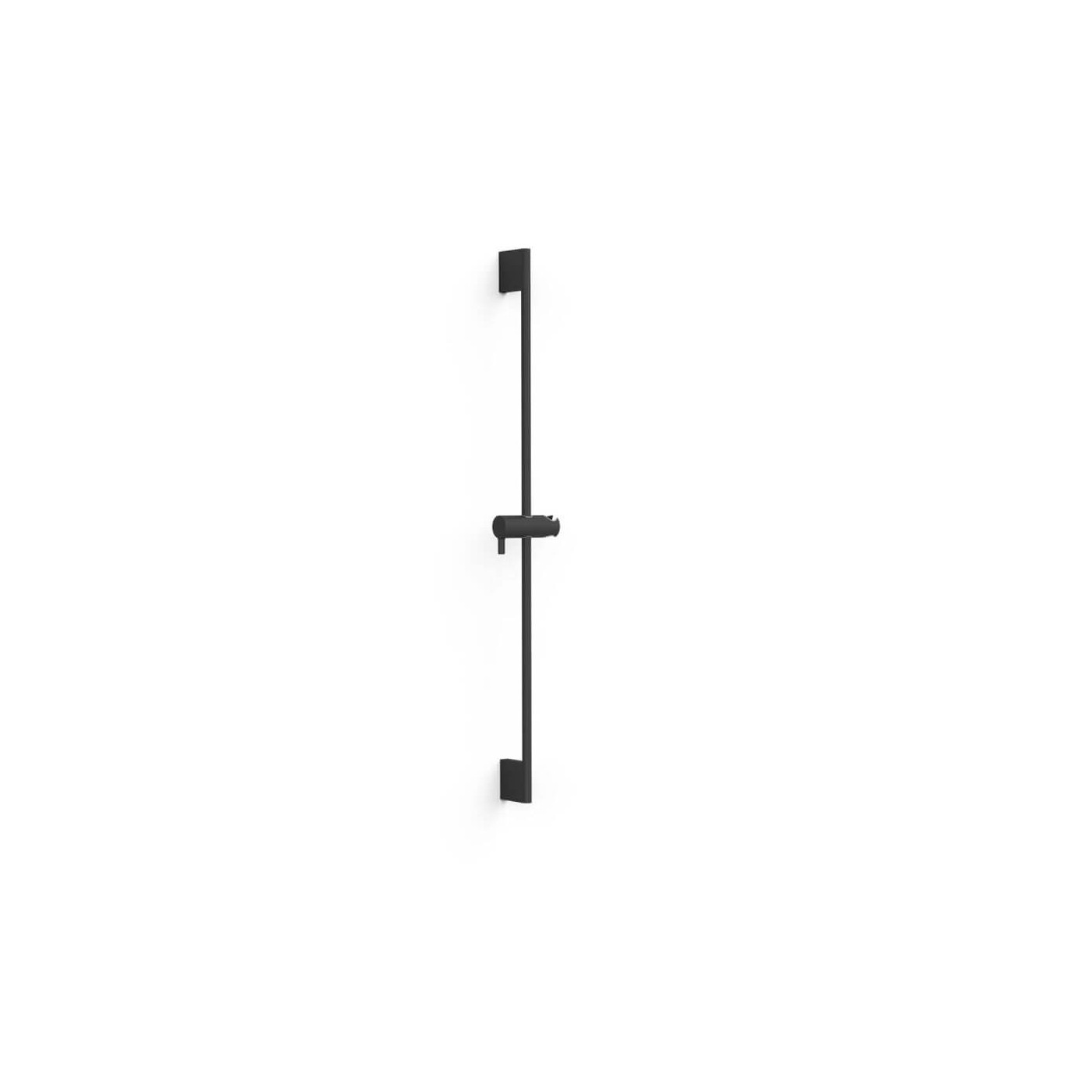 Drążek Prysznicowy Przesuwny 800mm Czarny Mat 03463701NM Tres