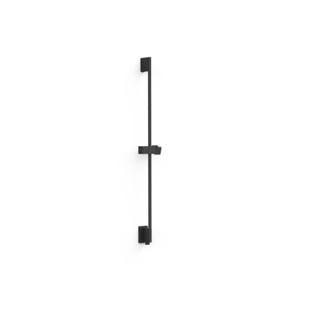 Drążek Prysznicowy Przesuwny 740mm Czarny Mat 03493299NM Tres