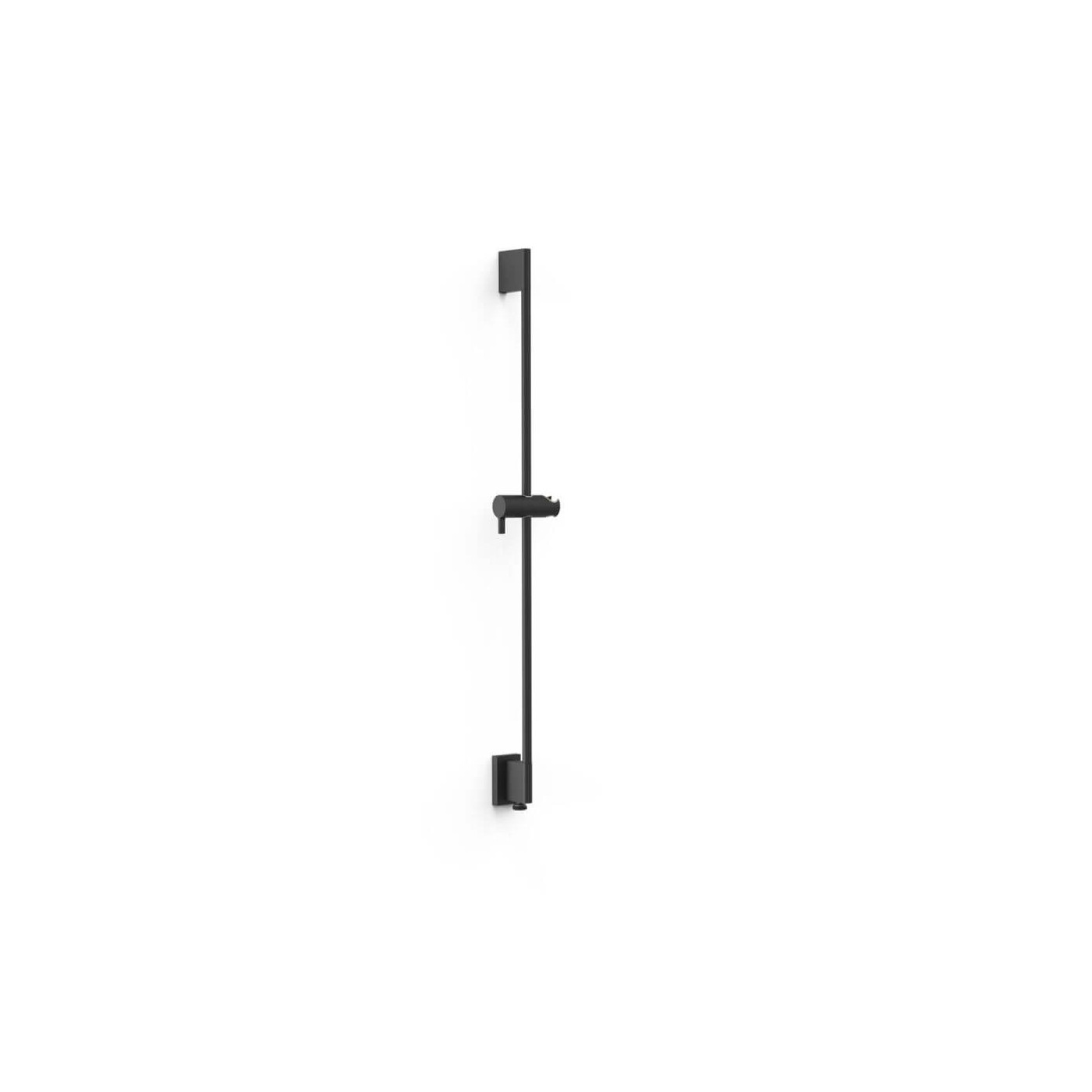 Drążek Prysznicowy Przesuwny 740mm Czarny Mat 03493199NM Tres