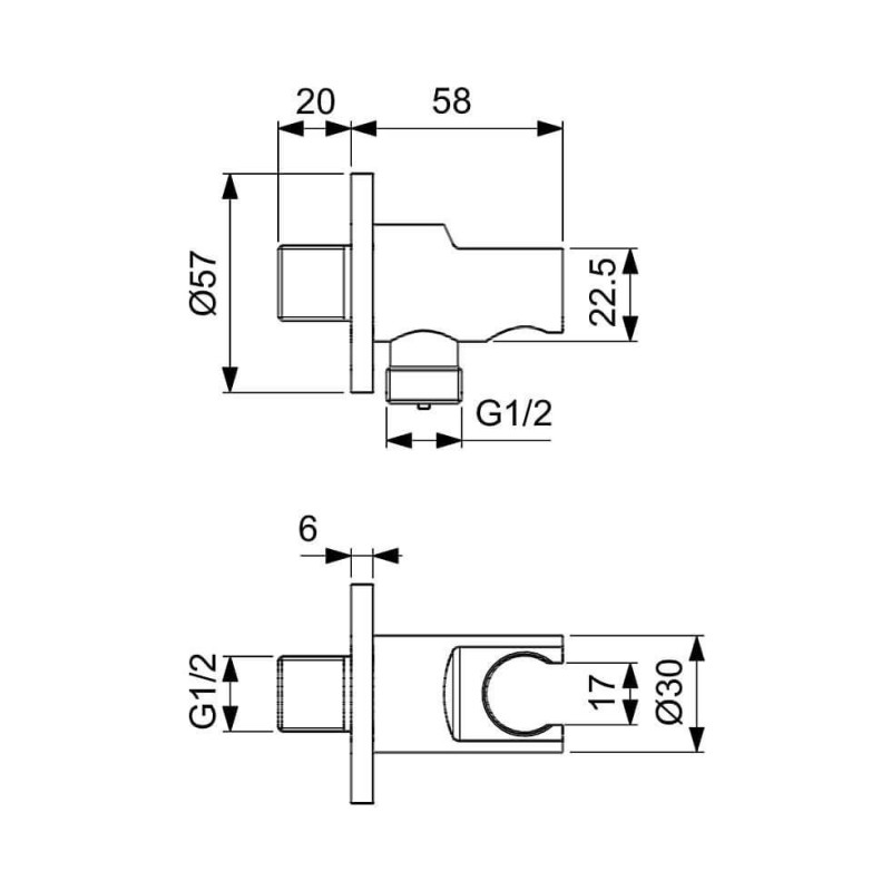 Zestaw Natryskowy Termostatyczny Ceratherm Z Deszczownicą Szary A7573A5 Ideal Standard