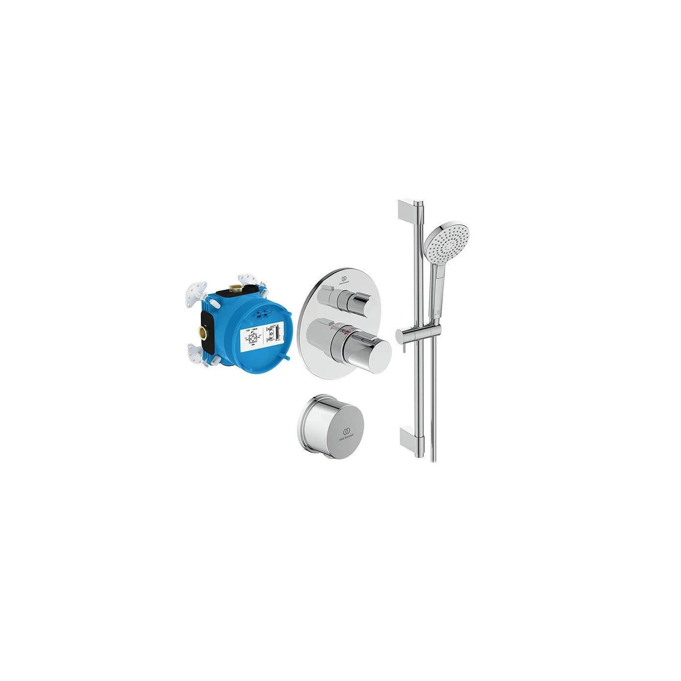 Zestaw Prysznoicowy Ceratherm T25 Chrom A7598AA Ideal Standard