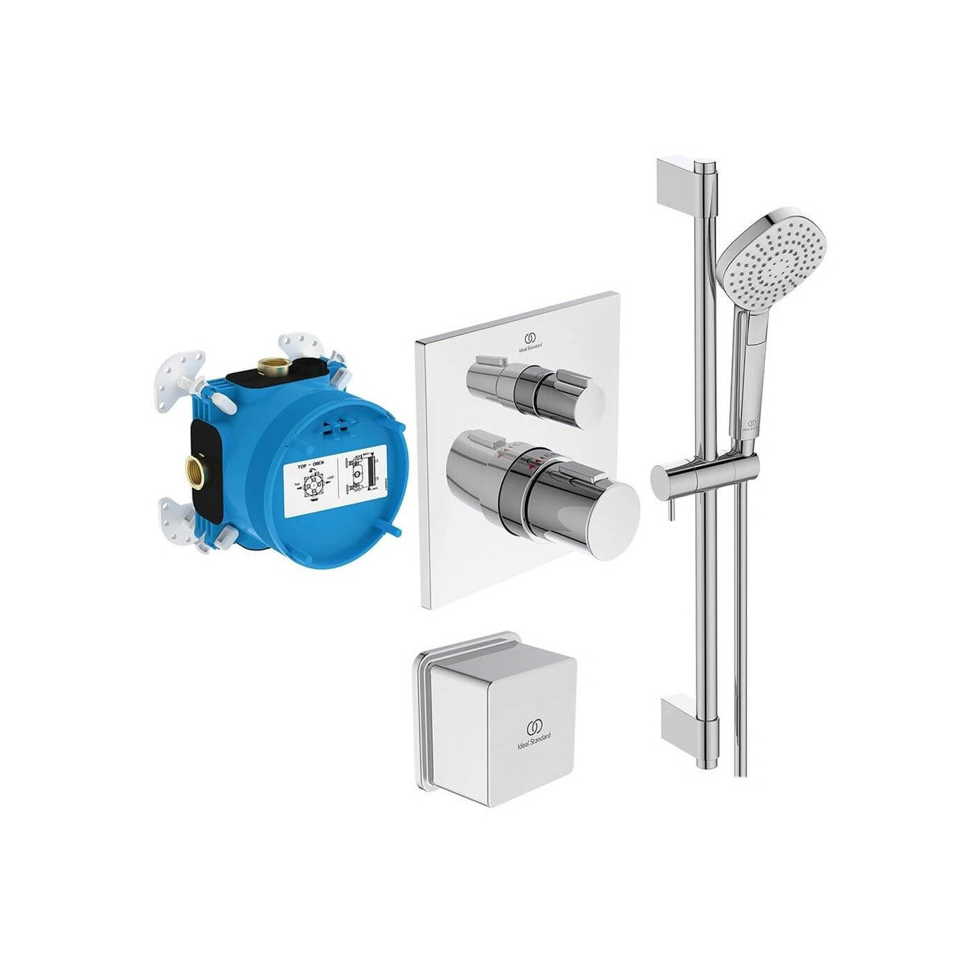 Zestaw Prysznicowy Ceratherm C100 Chrom A7599AA Ideal Standard