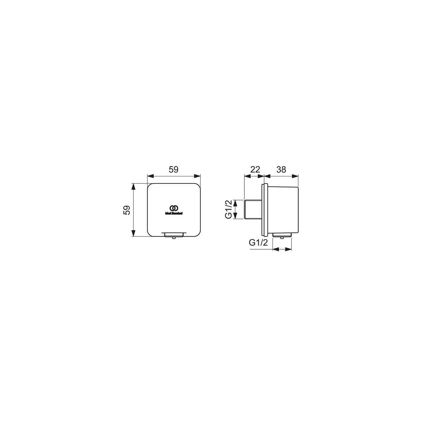 Zestaw Prysznicowy Ceratherm C100 Chrom A7599AA Ideal Standard