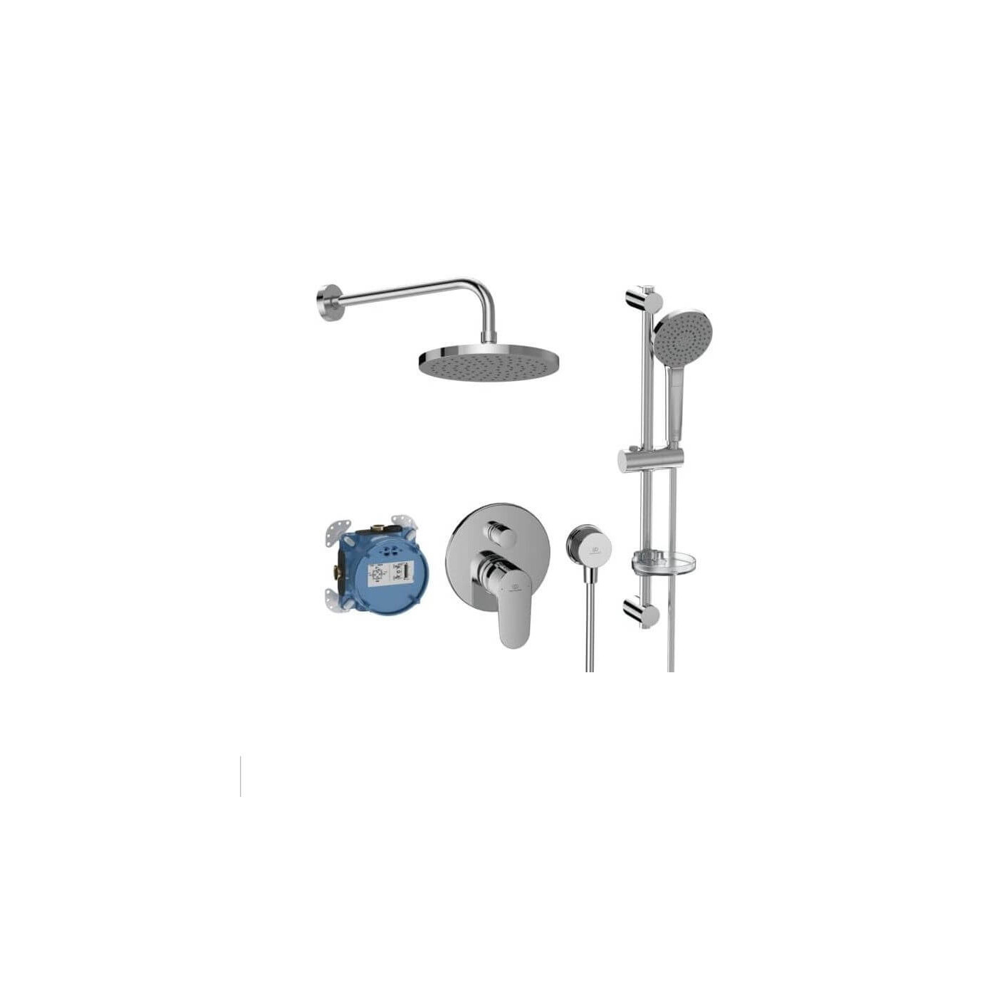 Zestaw Natryskowy Cerafine Chrom BD190AA Ideal Standard