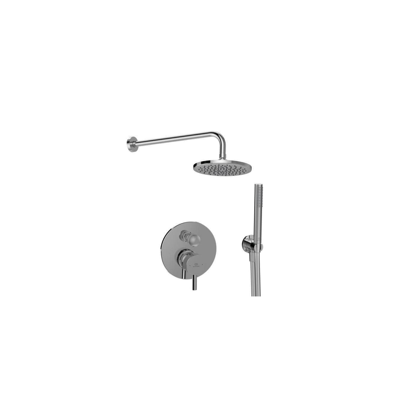 Zestaw Prysznicowy Ceraline Chrom BD192AA Ideal Standard