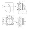 Zestaw Natryskowy Ceraplan Chrom BD195AA Ideal Standard