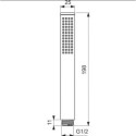 Zestaw Prysznicowy Idealrain Czarny Mat BD389XG Ideal Standard