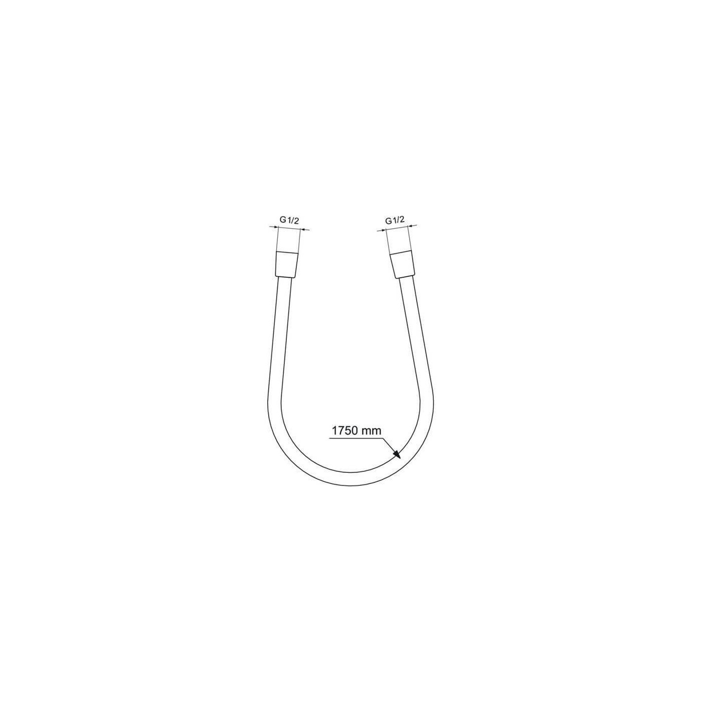 Zestaw Prysznicowy Idealrain Czarny Mat BD389XG Ideal Standard