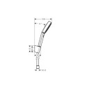Zestaw Prysznicowy Pulsify Select S 105 3jet Relaxation 24302000 Hansgrohe