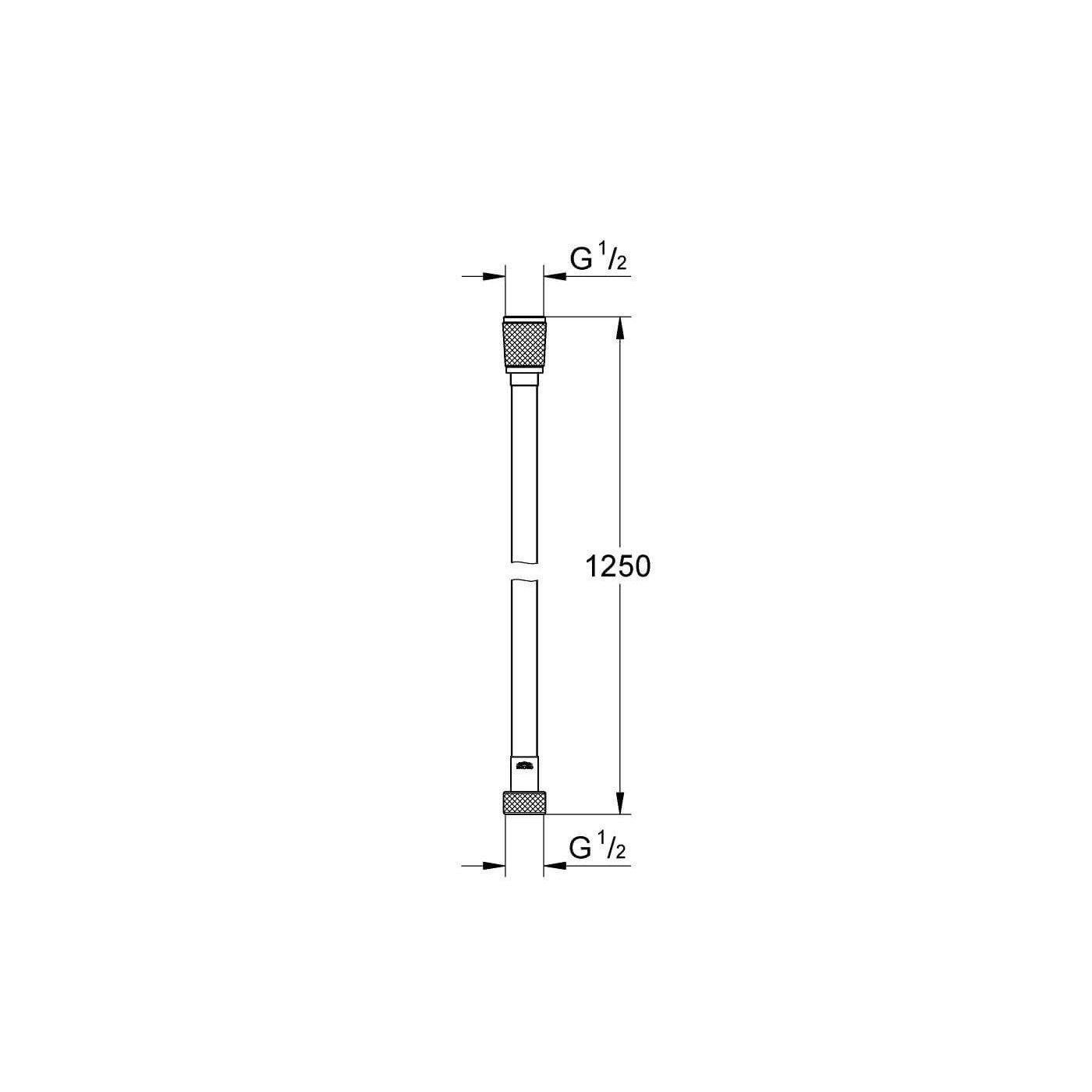 Wąż Prysznicowy Silverflex Stal Nierdzewna 28362DC1 Grohe
