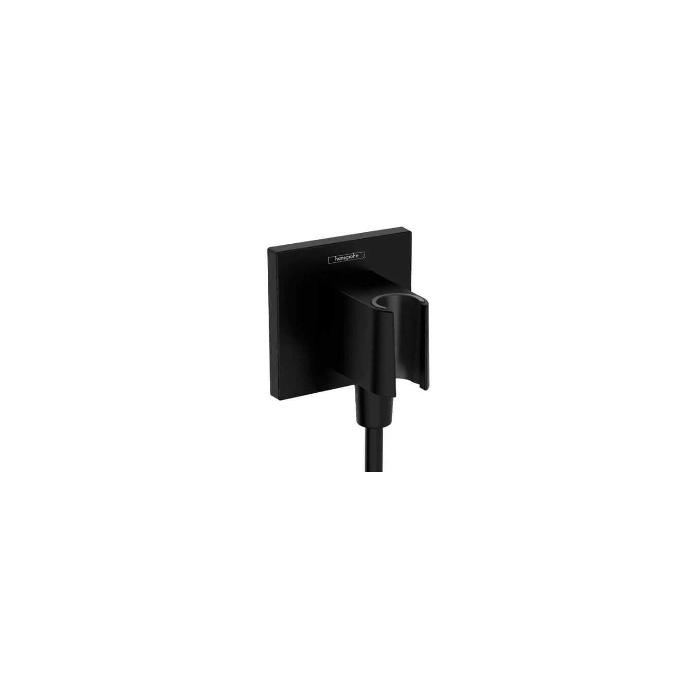 Uchwyt Prysznicowy FixFit Czarny Mat 26889670 Hansgrohe