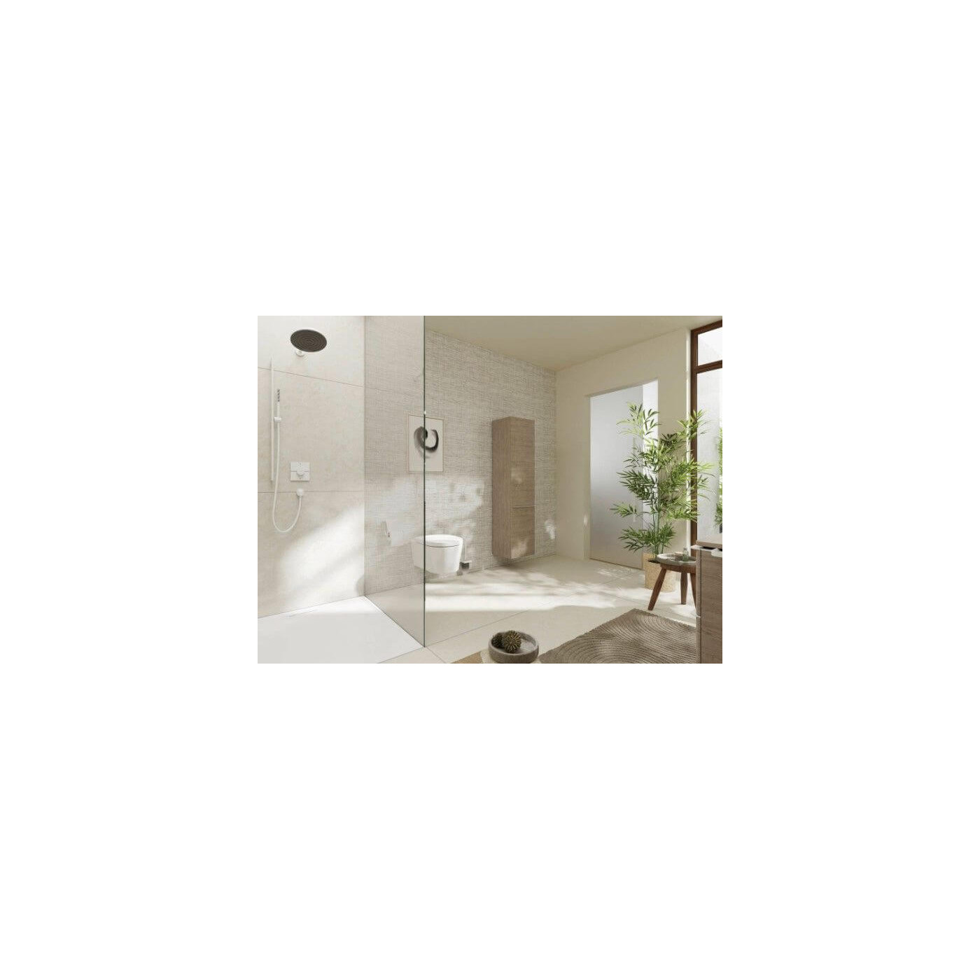 Słuchawka Prysznicowa Slim Pulsify S EcoSmart Biały Mat 24125700 Hansgrohe