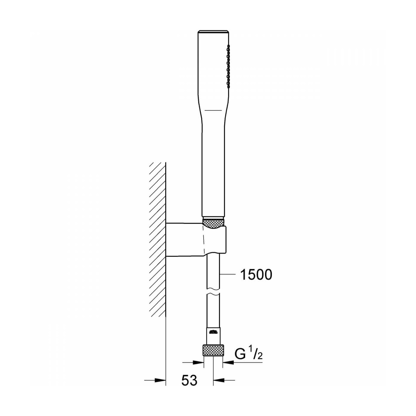 Zestaw Prysznicowy Euphoria Cosmopolitan Stick 27369000 Grohe