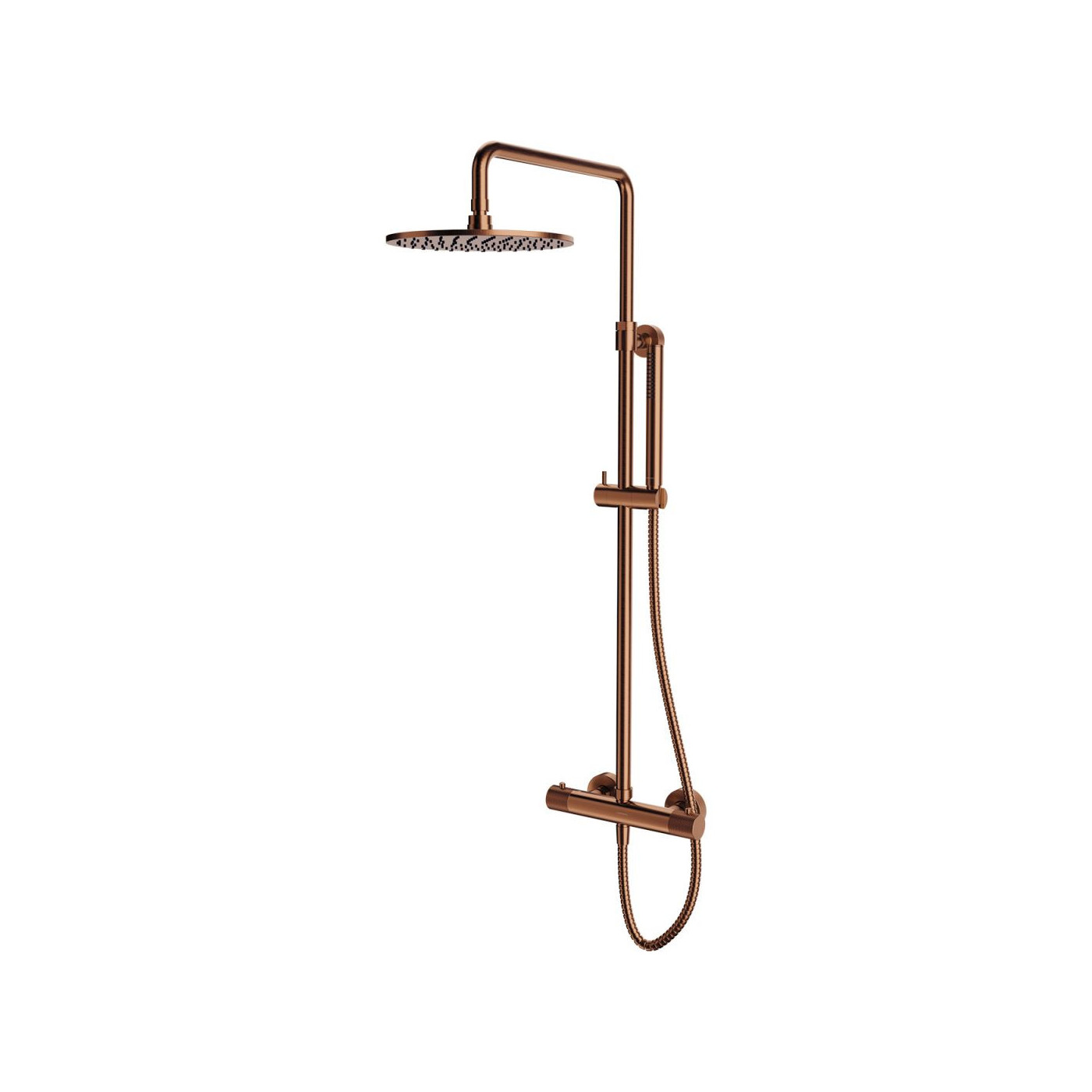 Zestaw Prysznicowy Contour Miedz Szczotkowana CT8044CPB Omnires