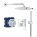 Zestaw Prysznicowy Eurocube Podtynkowy Z Deszczownicą Tempesta 250 Cube 25289000 Grohe