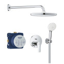 Zestaw Prysznicowy Eurosmart Podtynkowy Z Deszczownicą Tempesta 250 25288000 Grohe