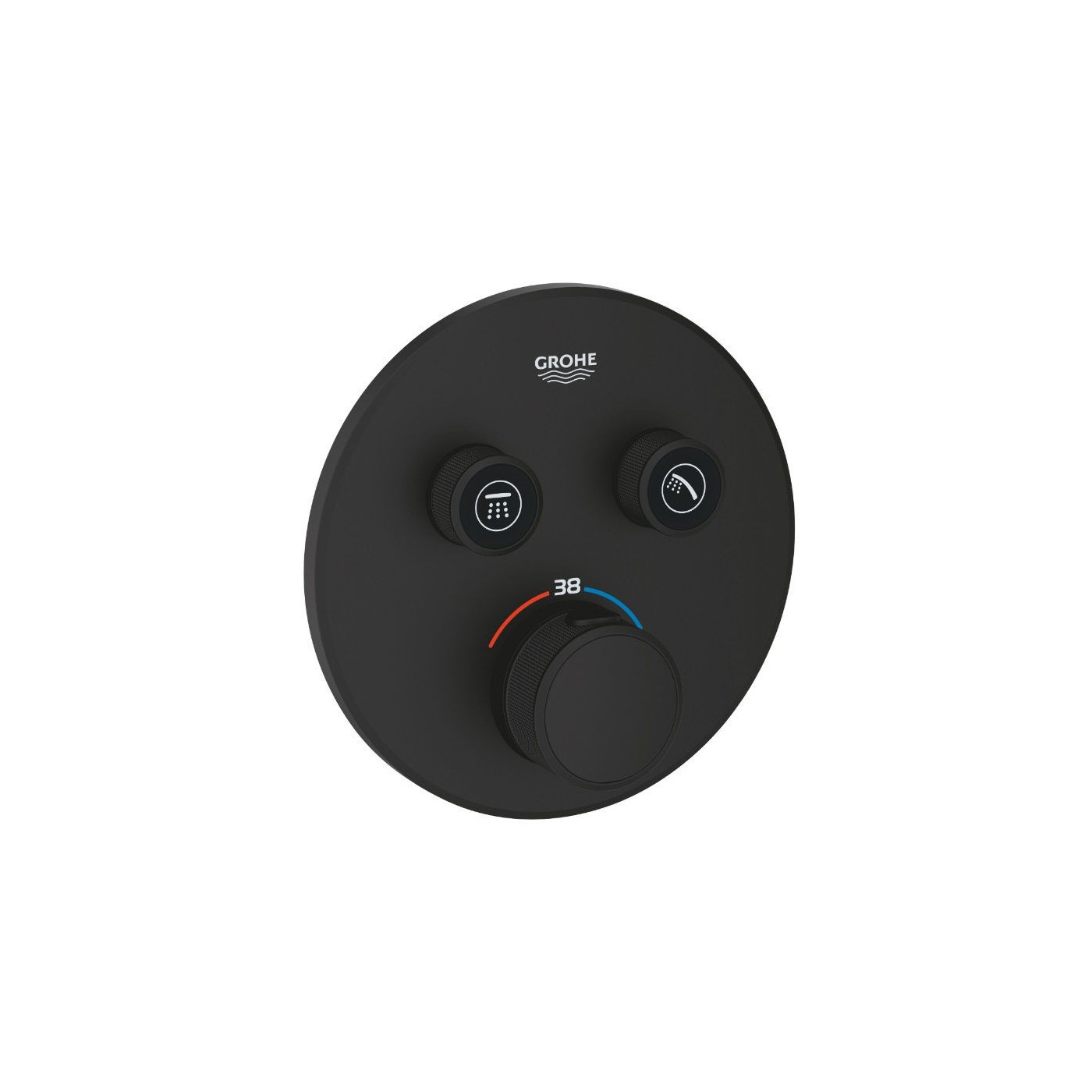 Zestaw Prysznicowy Podtynkowy 18.1 SmartBox Phantom Black Grohe