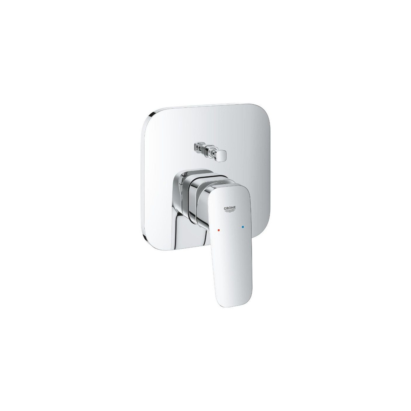 Bateria Prysznicowo-Wannowa Podtynkowa Do Obsługi 2 Wyjść Wody Cubeo 1017780000 Grohe